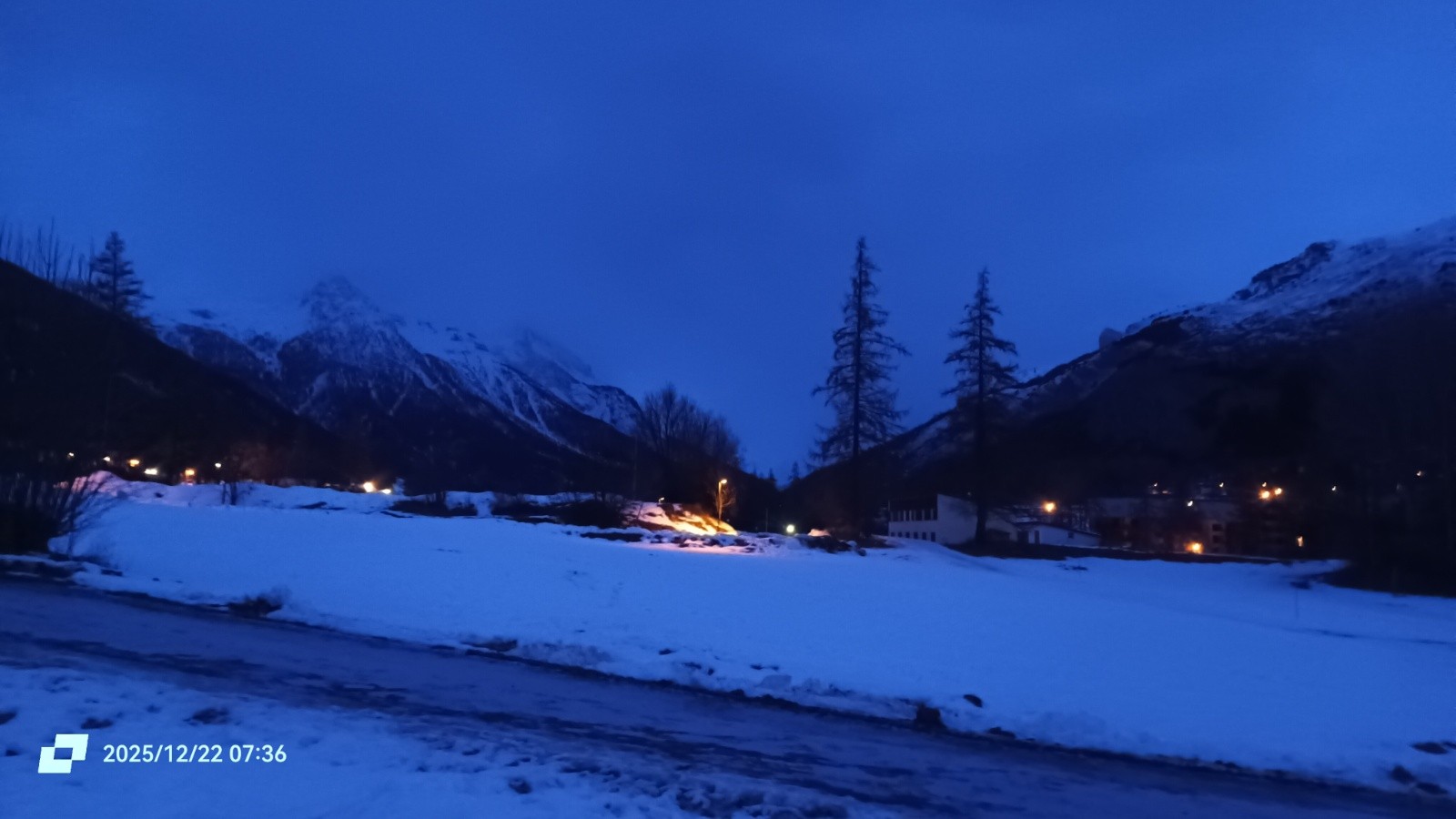 Départ du Montétier 