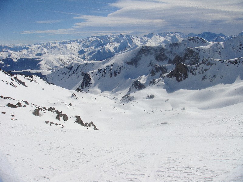 Vallon : En approche du sommet