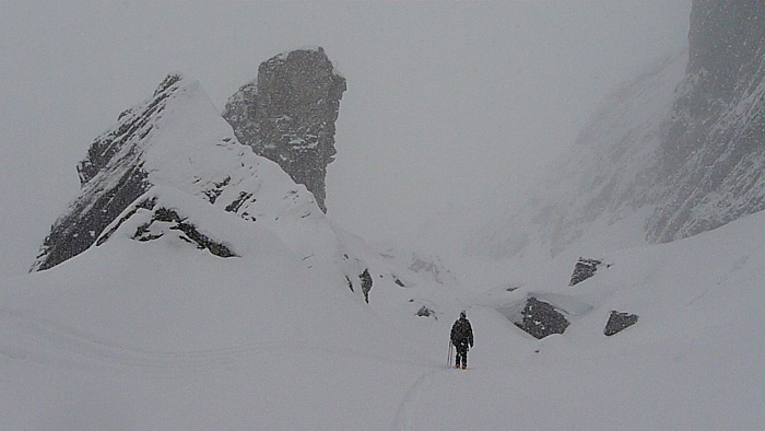 Dérochoir : Face au passage