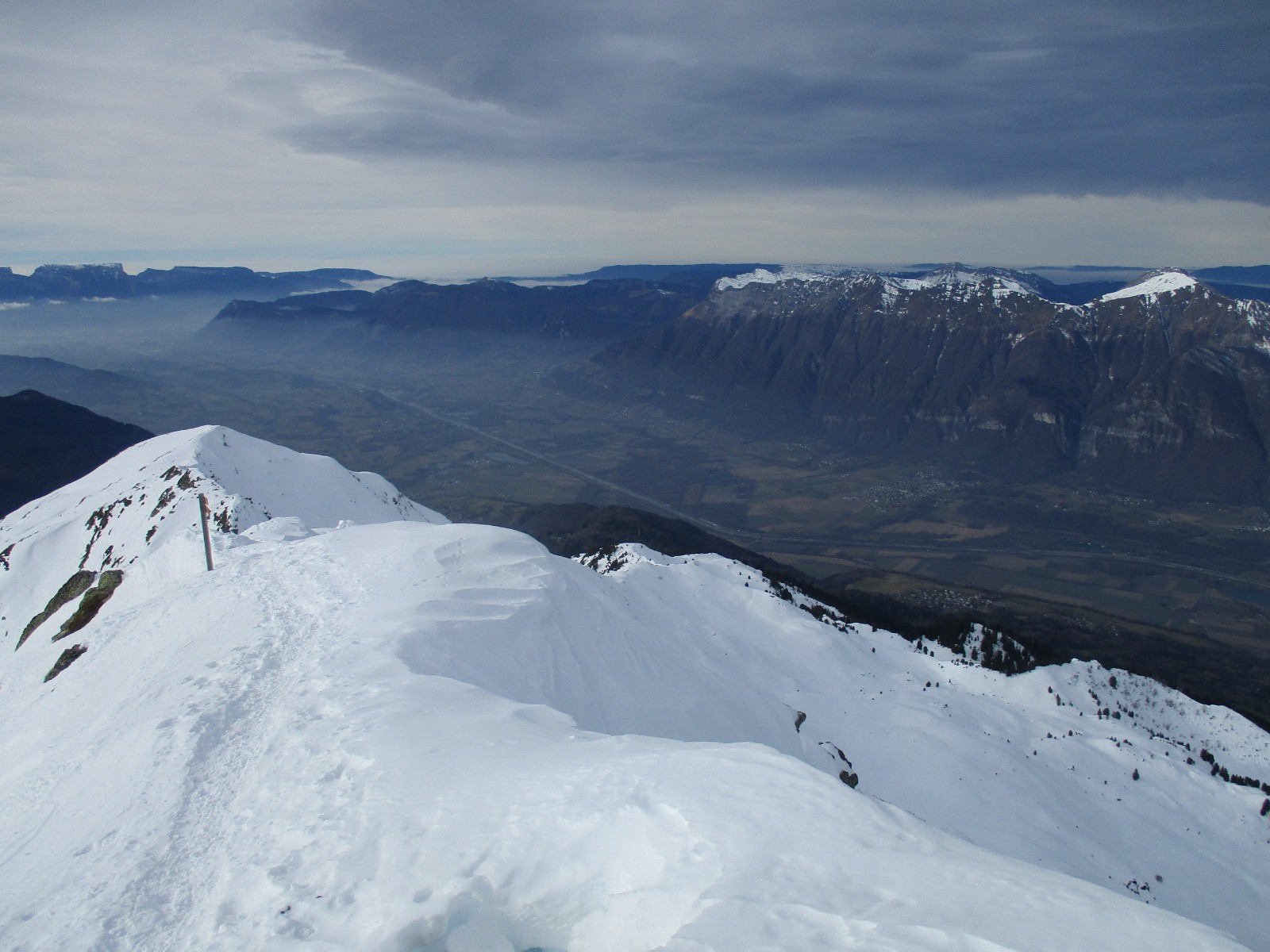 la pollution en fond de vallée