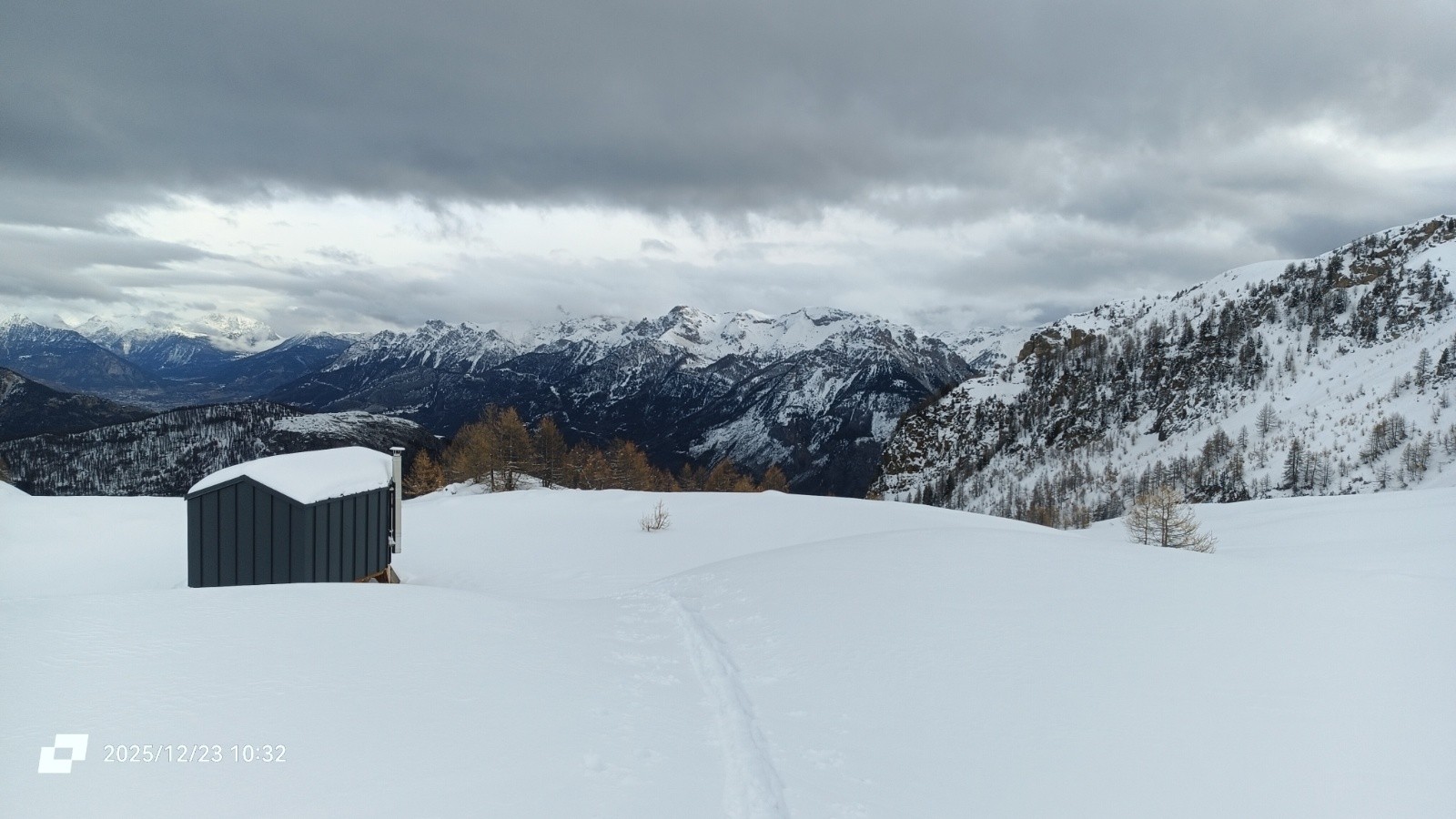 A 2350m, la vue se dégage&nbsp; 