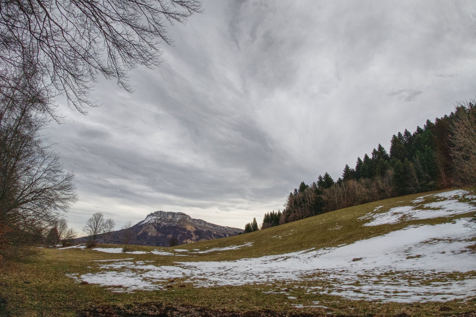 névé du Col de la Doria