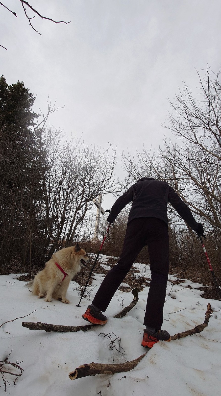 Dernière conversion sous le sommet&nbsp;