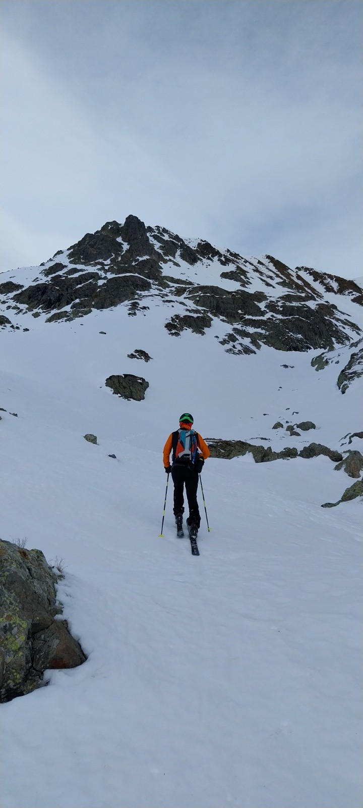 &nbsp;Remontée au col du Loup