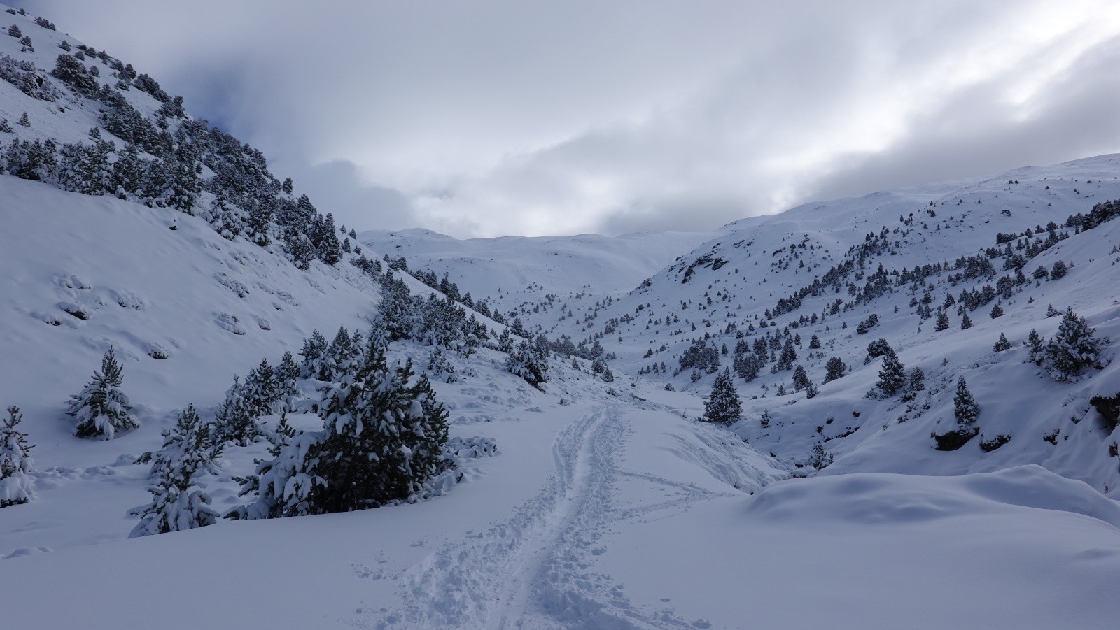 Au début du vallon d'Aguaneix
