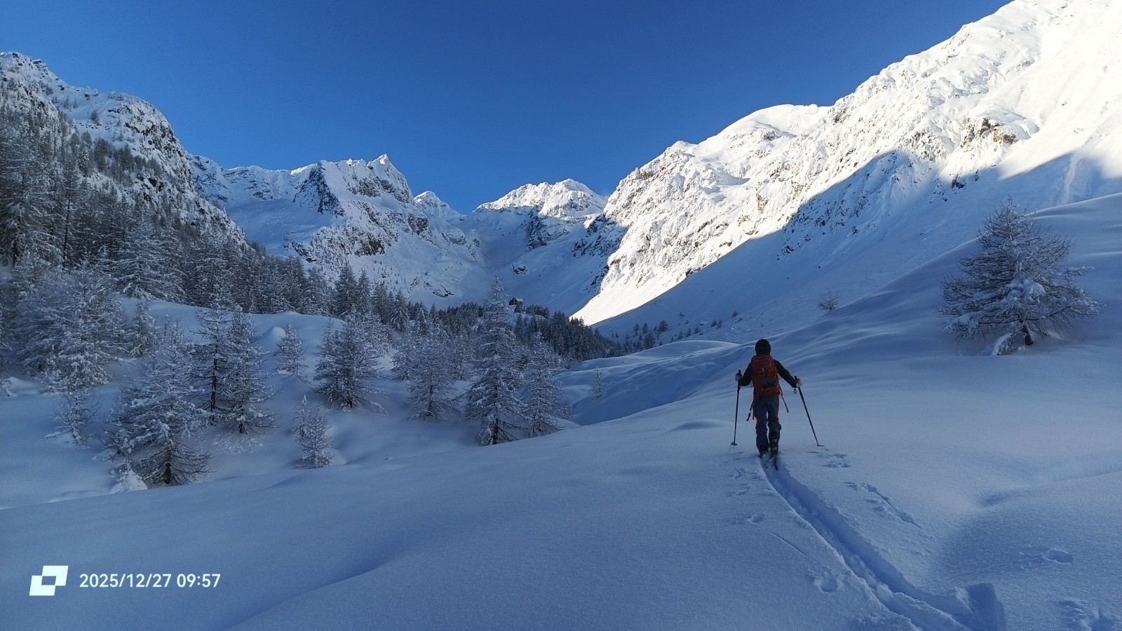 Arrivée au refuge (si si il est tout au bout) 