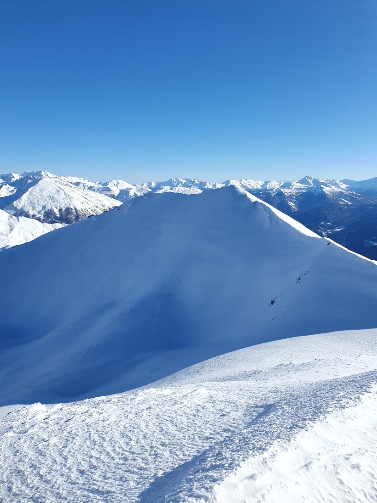 #3 Vue de la face NE de la punta nera Vue de la face NE de la punta nera