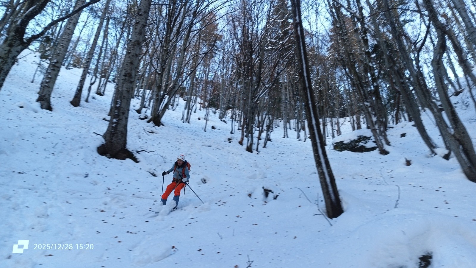 #23 La fin dans la forêt un peu moins bonne (poudre lourde avec un iso 0°C à quasi 3000m c La fin dans la forêt un peu moins bonne (poudre lourde avec un iso 0°C à quasi 3000m c'est normal).