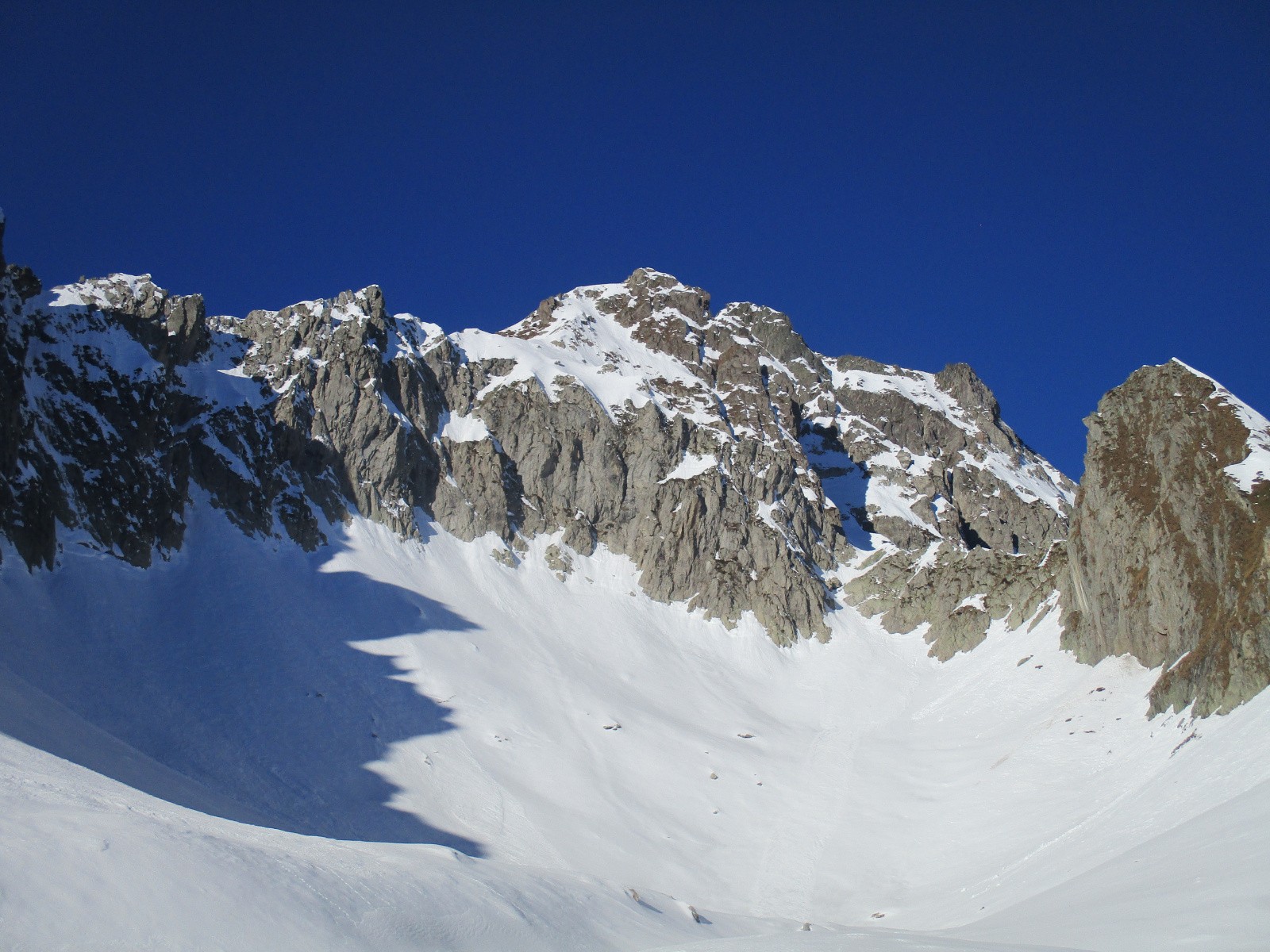 #6 au fond, le passage clé au fond, le passage clé
