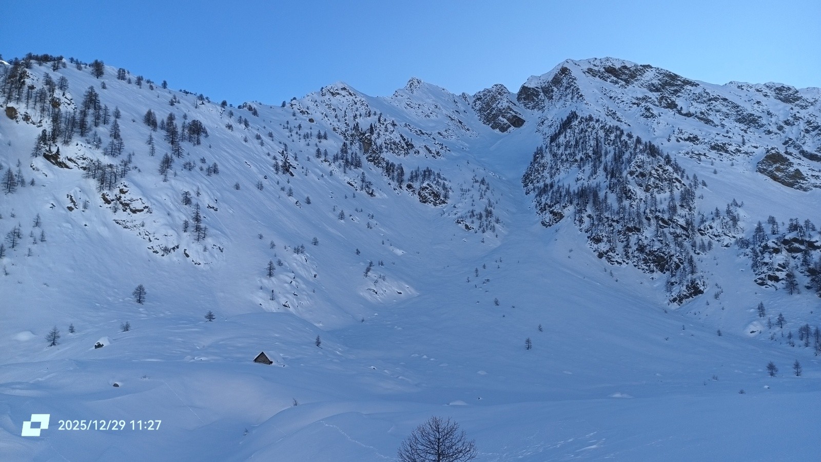 #7 Enfin une vue sur la descente visée ! Enfin une vue sur la descente visée !