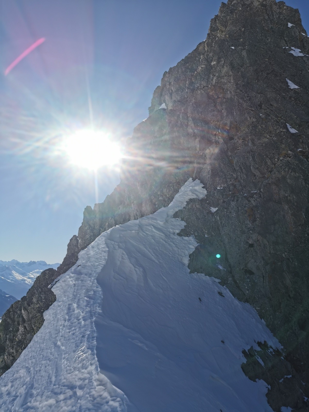 #3 Tour de la Flachère depuis la brèche Tour de la Flachère depuis la brèche