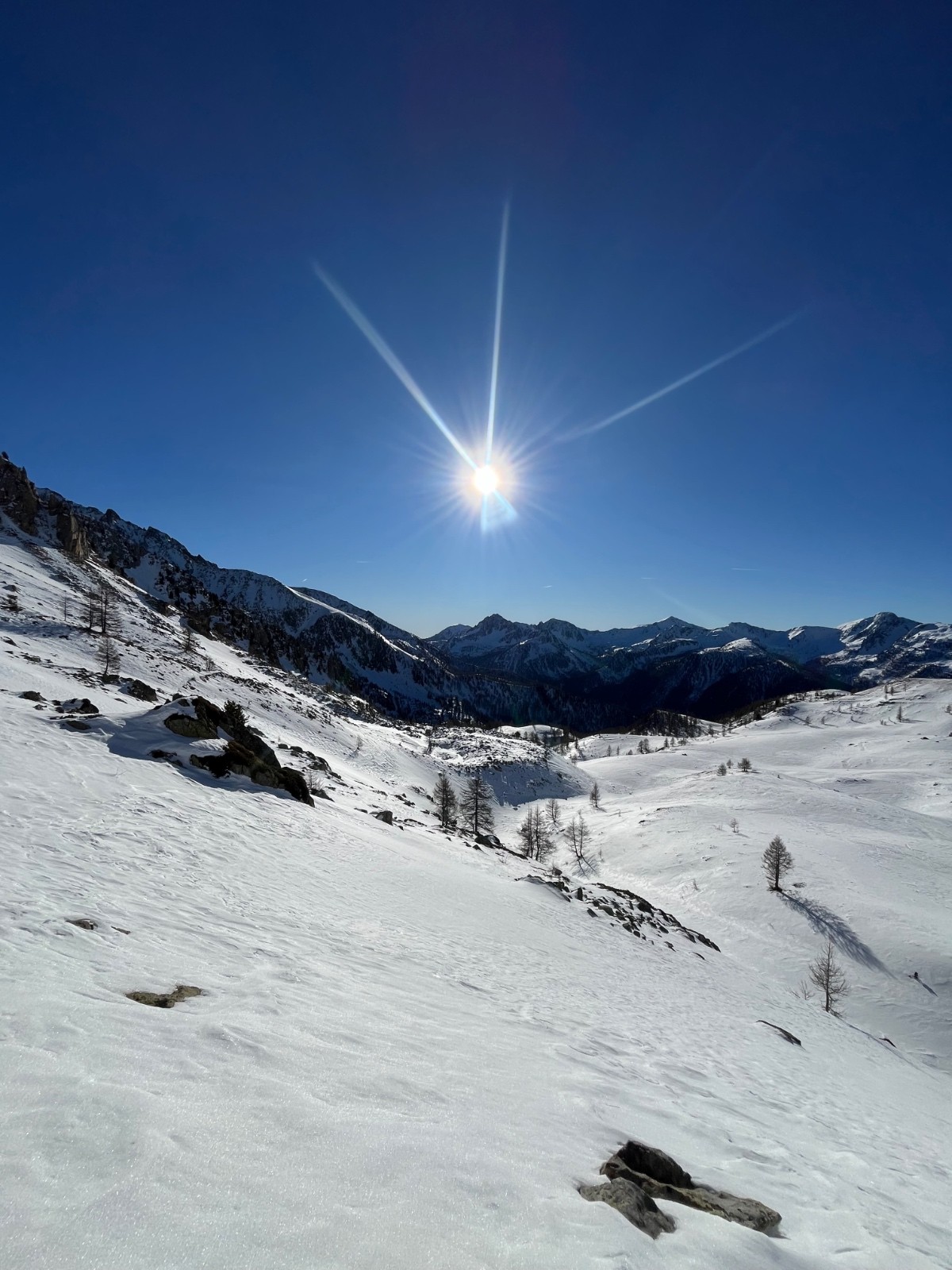 Vue depuis le col mercière