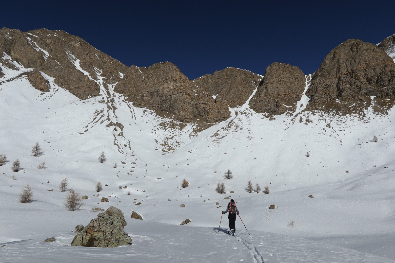 Vers le Couloir SE de Niouret&nbsp;