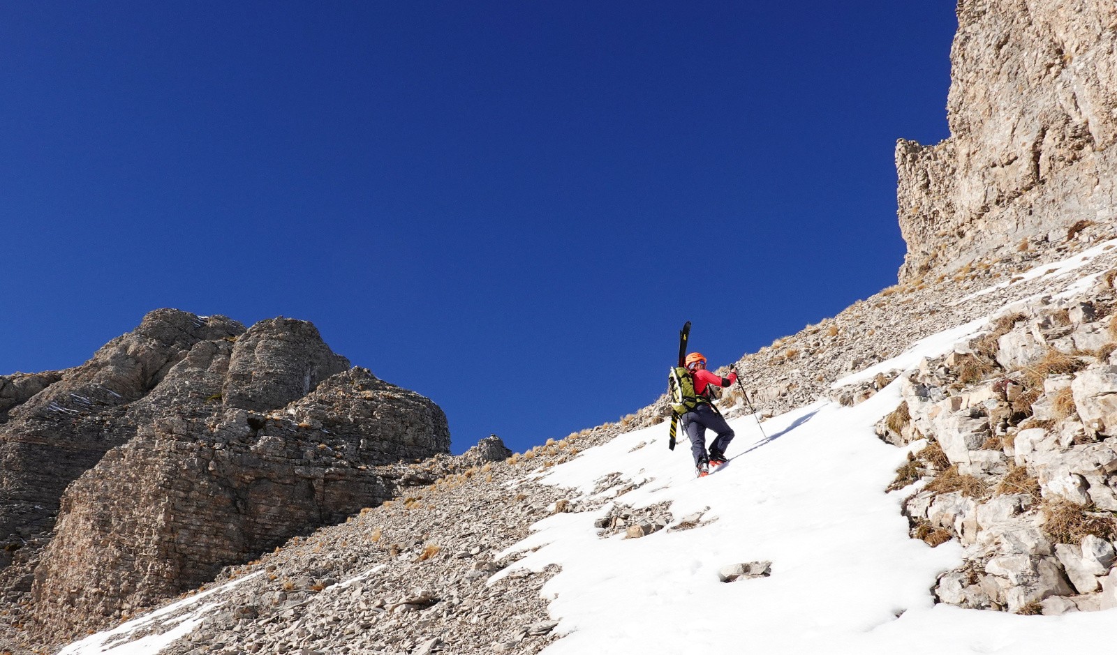 Montée à la Crête des Ombres&nbsp;