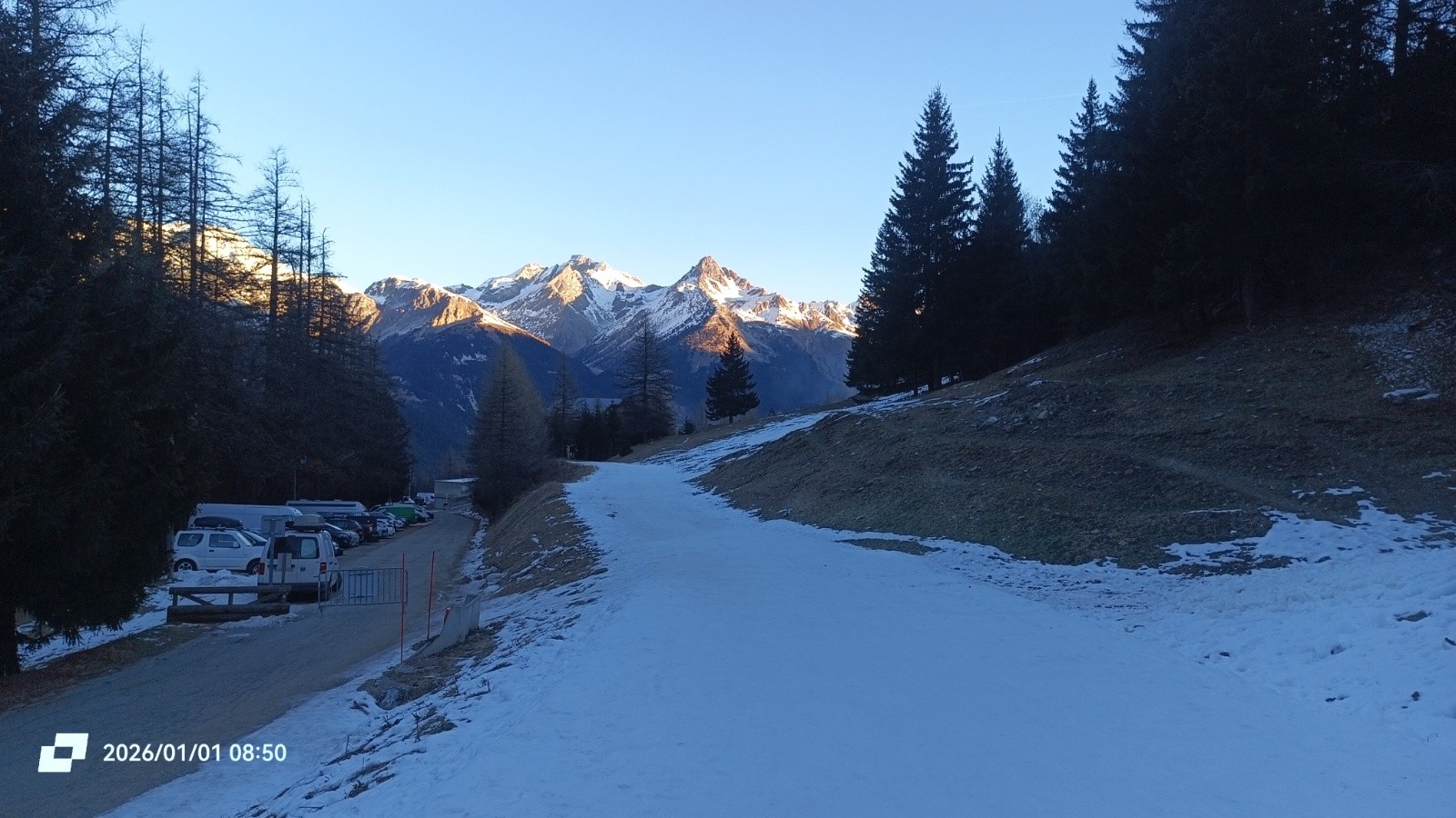#1 Départ bien pauvre en neige Départ bien pauvre en neige