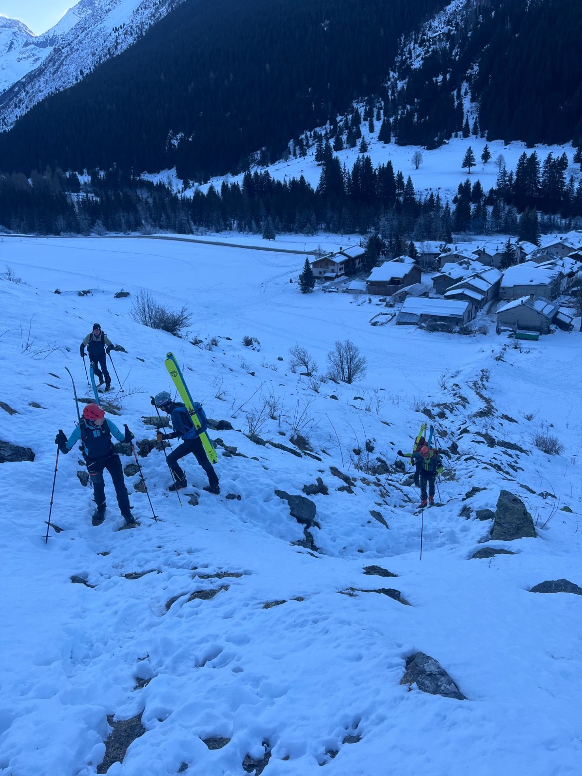 &nbsp;Départ de la Chiserette