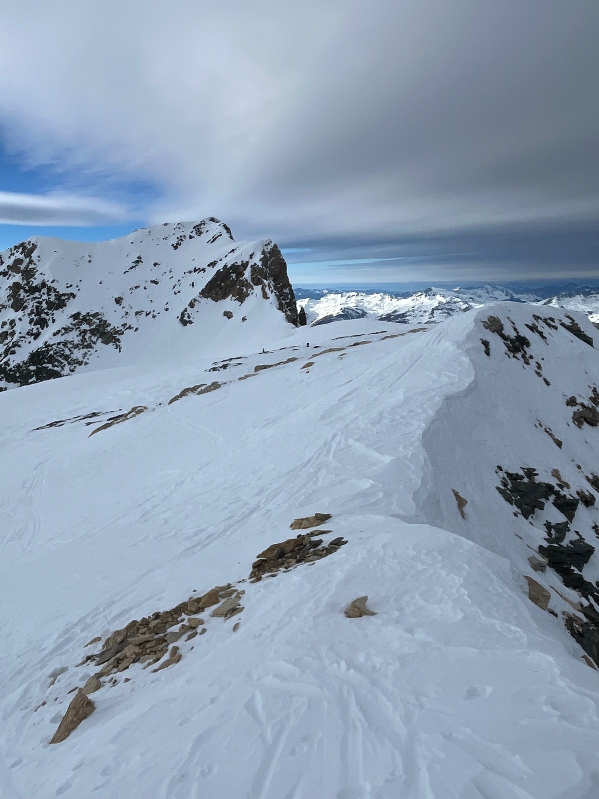 &nbsp;Bellecote vue depuis le dome