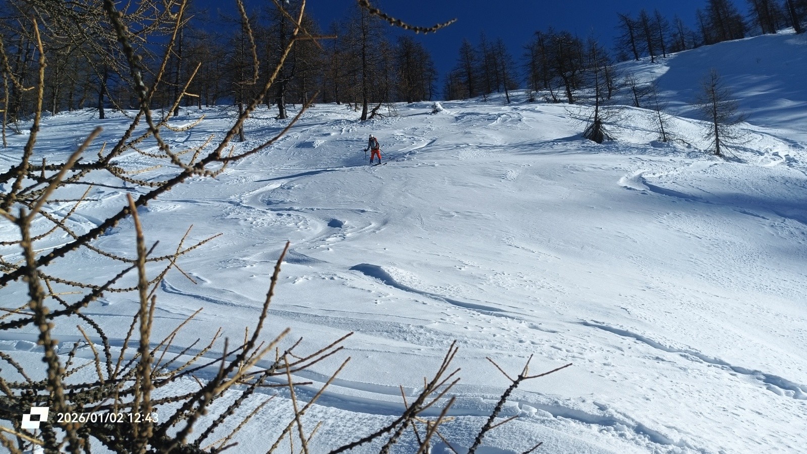 #10 Descente sur la crete Descente sur la crete