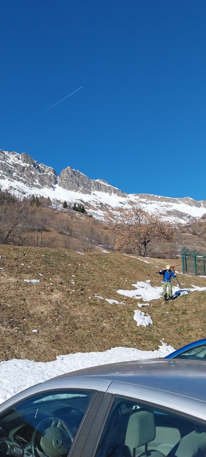 &nbsp;vue du parking
