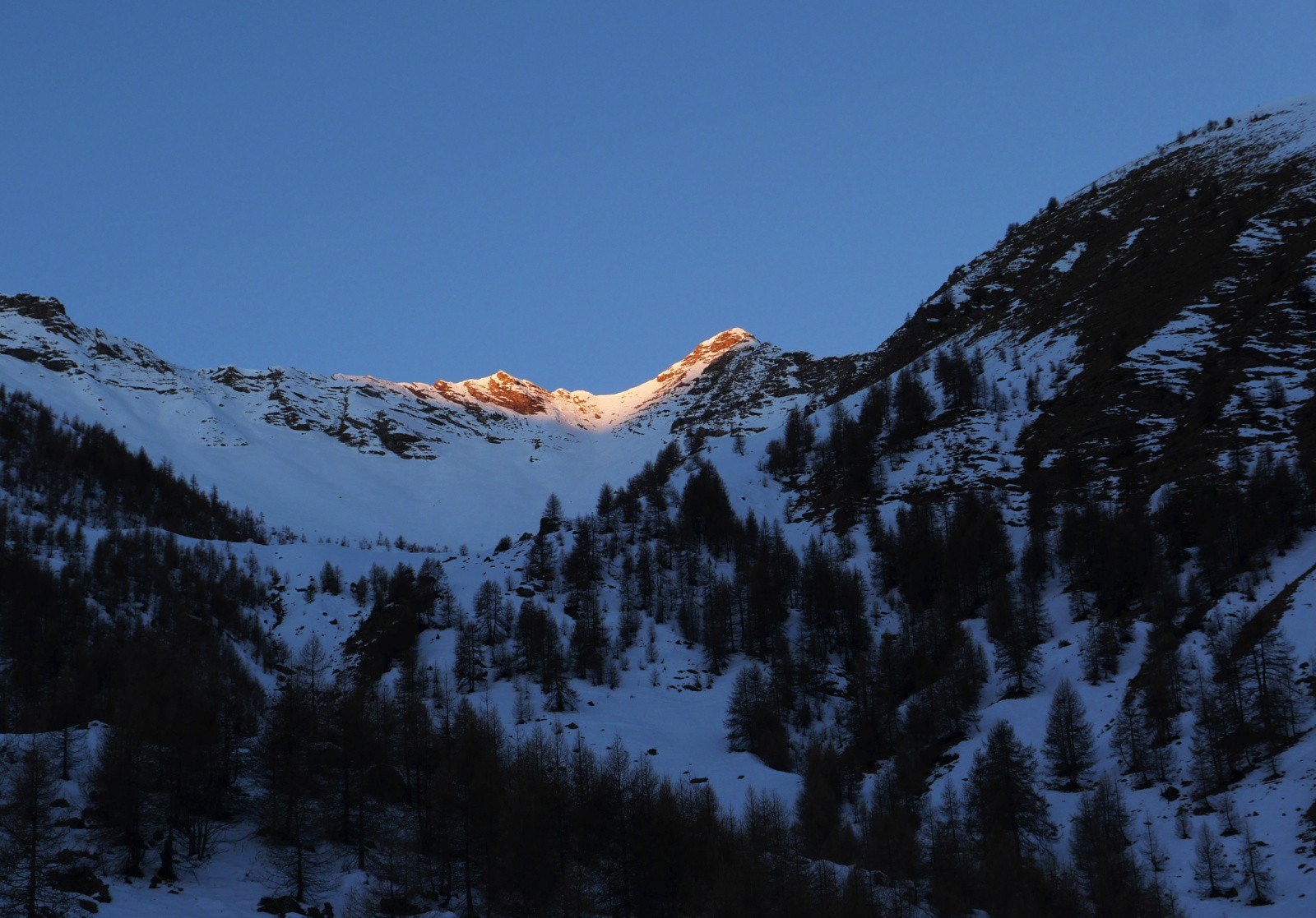 Milieu et haut du vallon