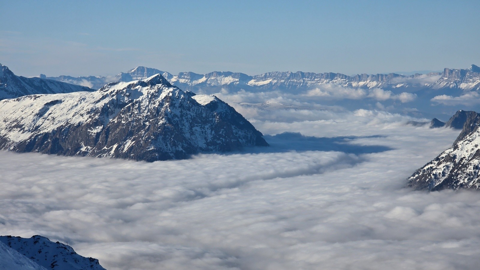 Vercors dans le lointain