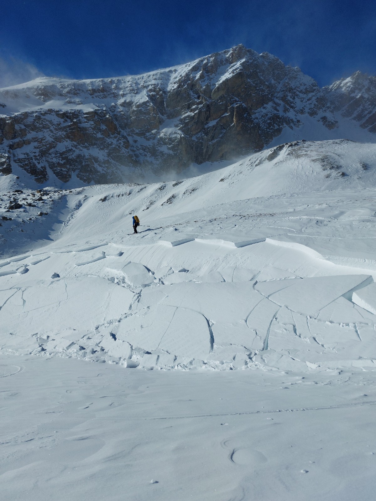 #8 Plaque déclenchée par le skieur sur la photo Plaque déclenchée par le skieur sur la photo