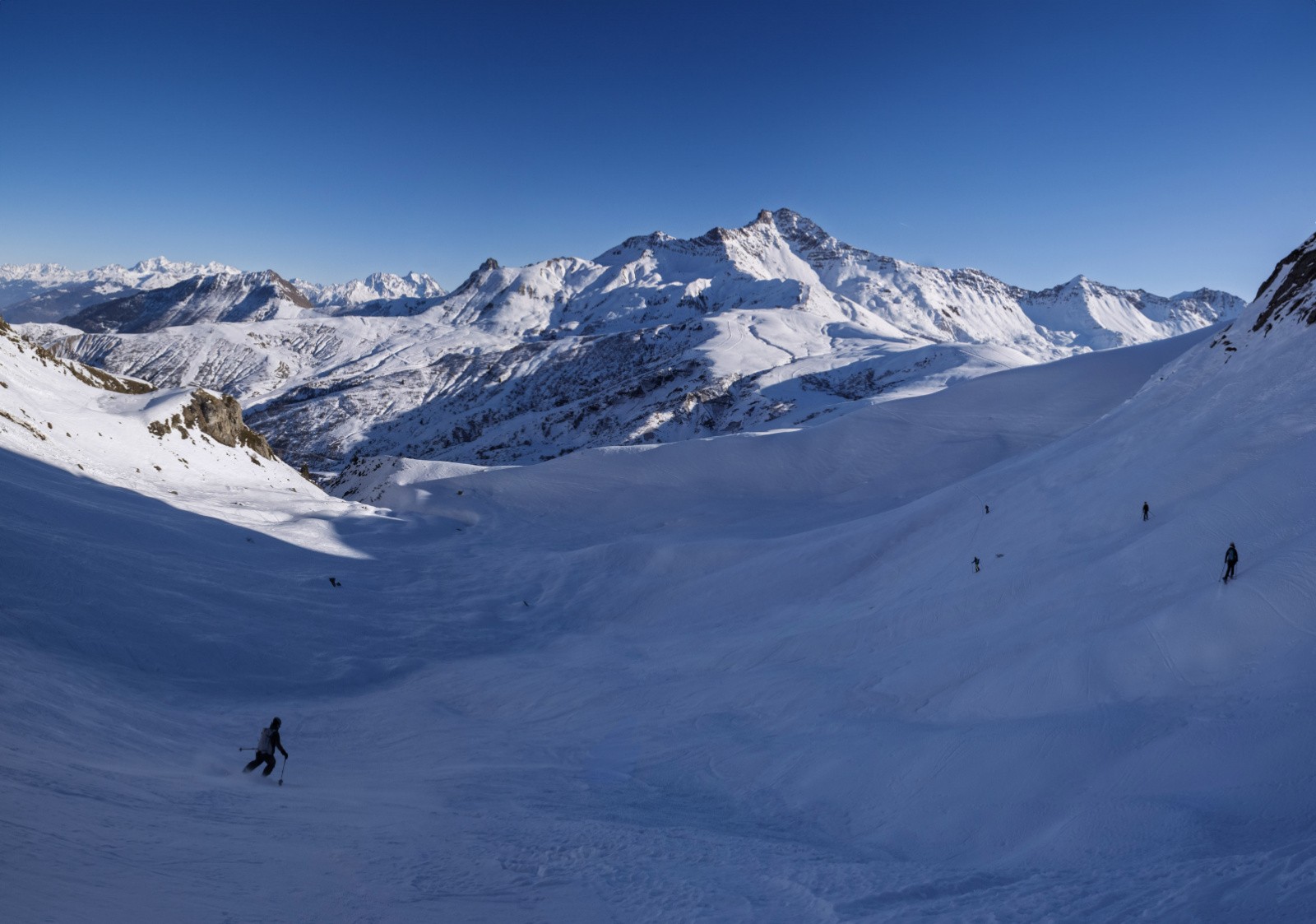Retour vers le col de la madeleine