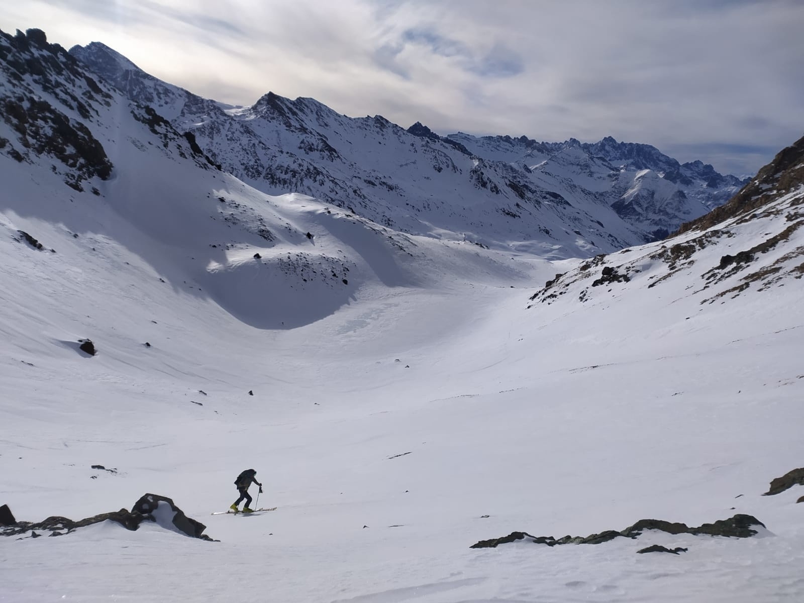 Fin de la montée du col de la noire&nbsp;