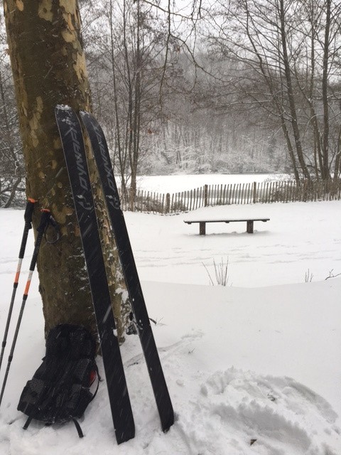 Pause dépeauteage à l’Étang de la Garenne.