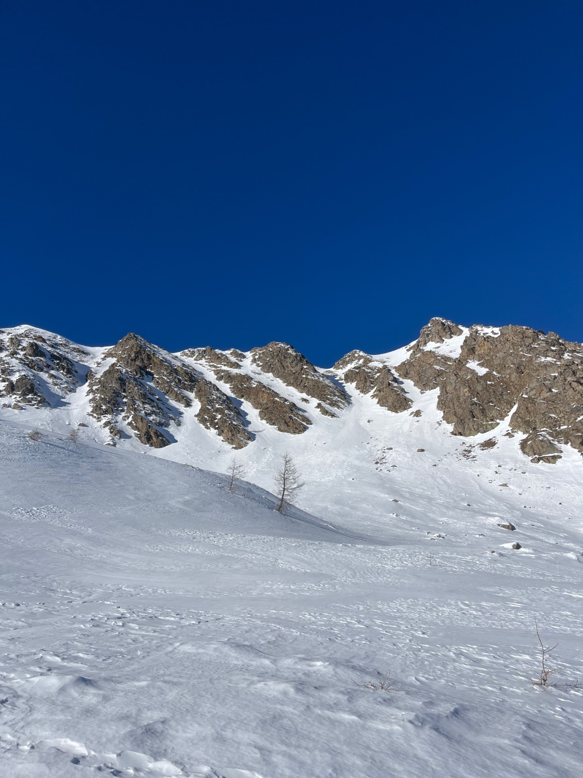&nbsp;Les faces sud du &nbsp;petoumier et du pepoiri&nbsp;