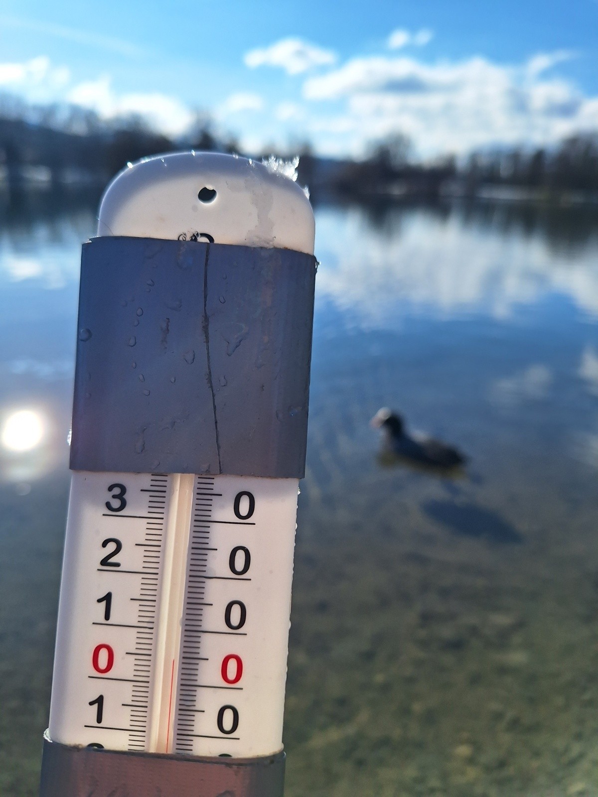 une recup dans le lac pour finir