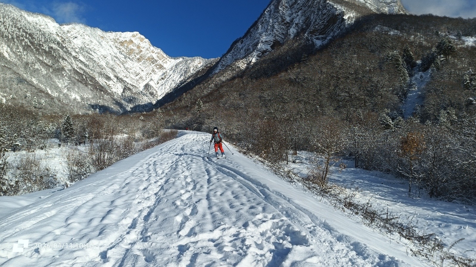 Skier la digue du Manival, rarissime !&nbsp; 