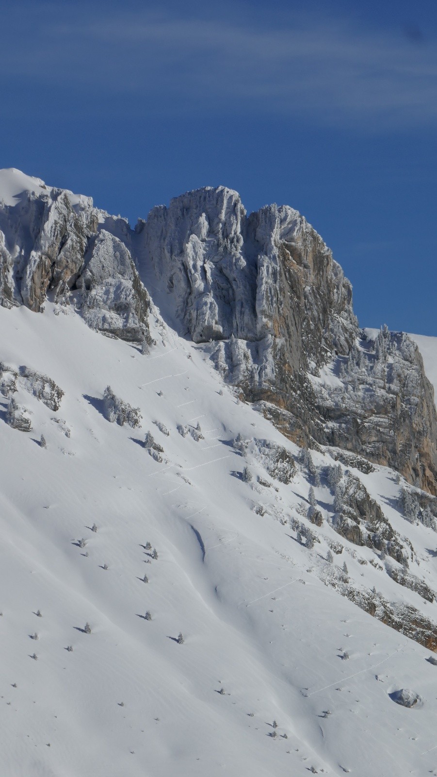 #9 Traçage couloir ouest des lances de Malissard Traçage couloir ouest des lances de Malissard