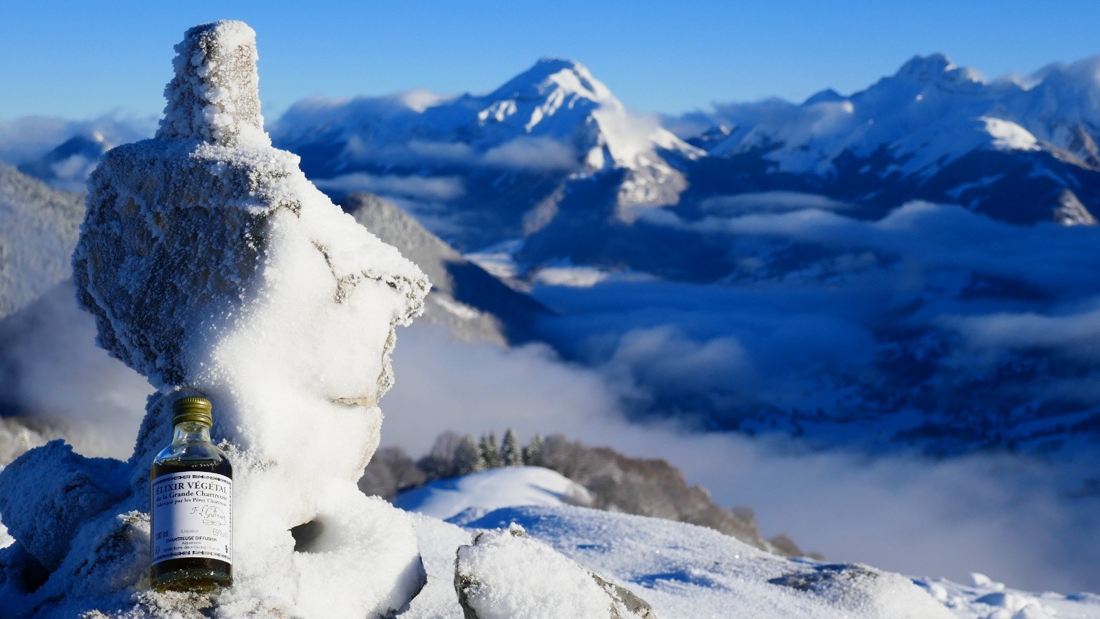 Un Mauriennais dans les Bauges qui trinque à l'élixir de Chartreuse!