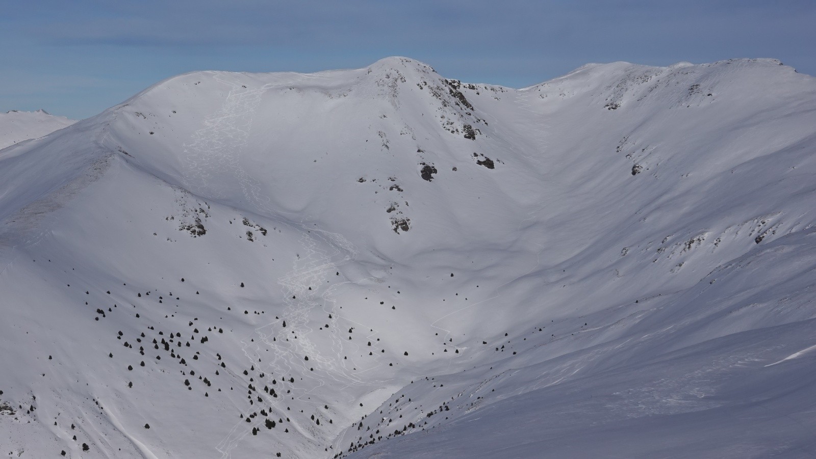Visiblement la neige était très bonne en versant Sud du Puigmal de Llo😊
