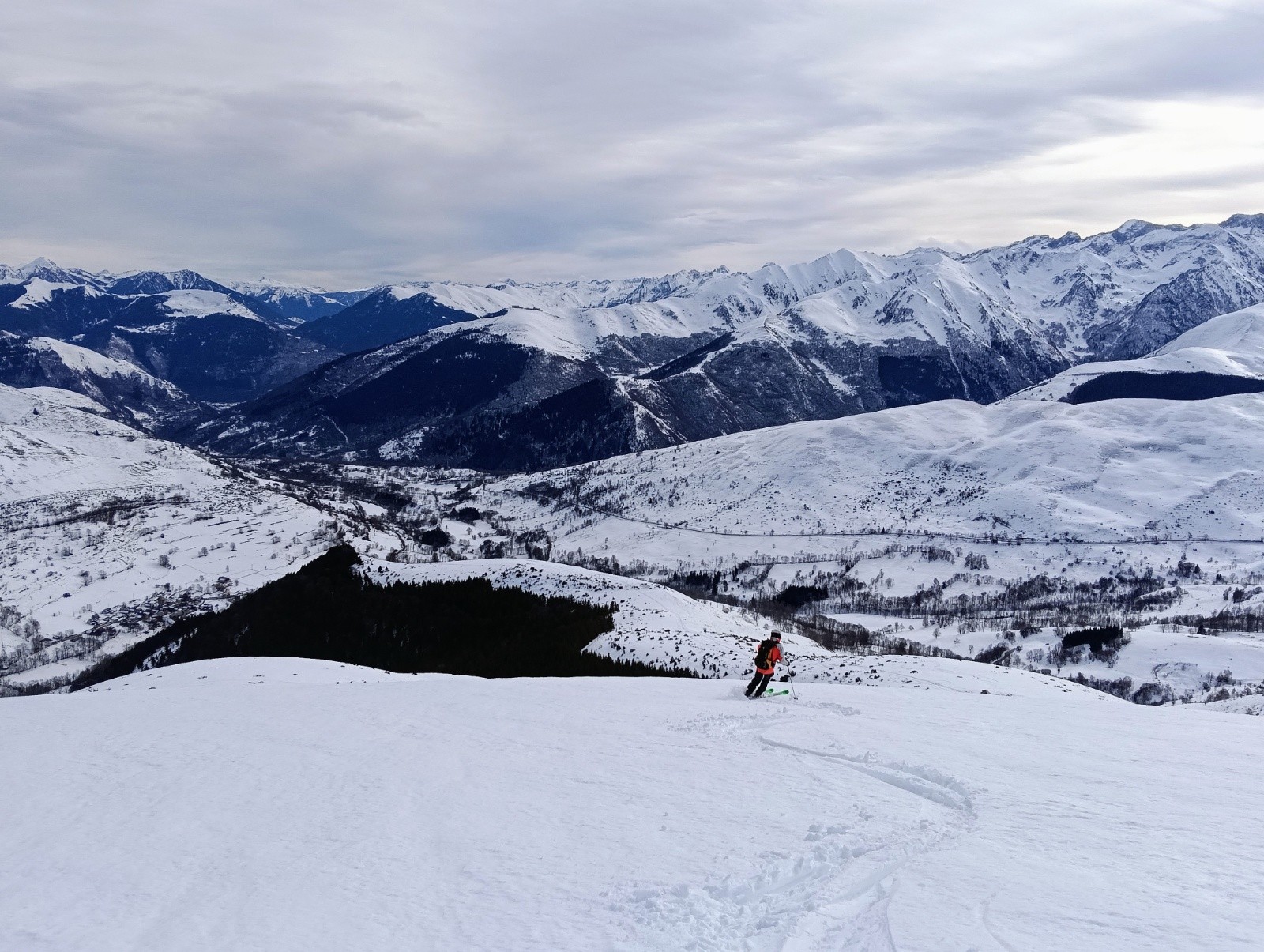 &nbsp;On arrive quand même à skier dans la soupe