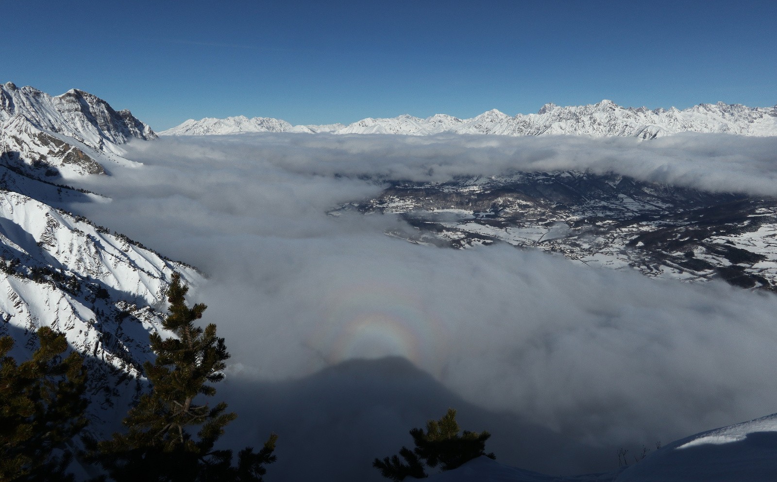 Spectre de Brocken vers le Nord&nbsp;