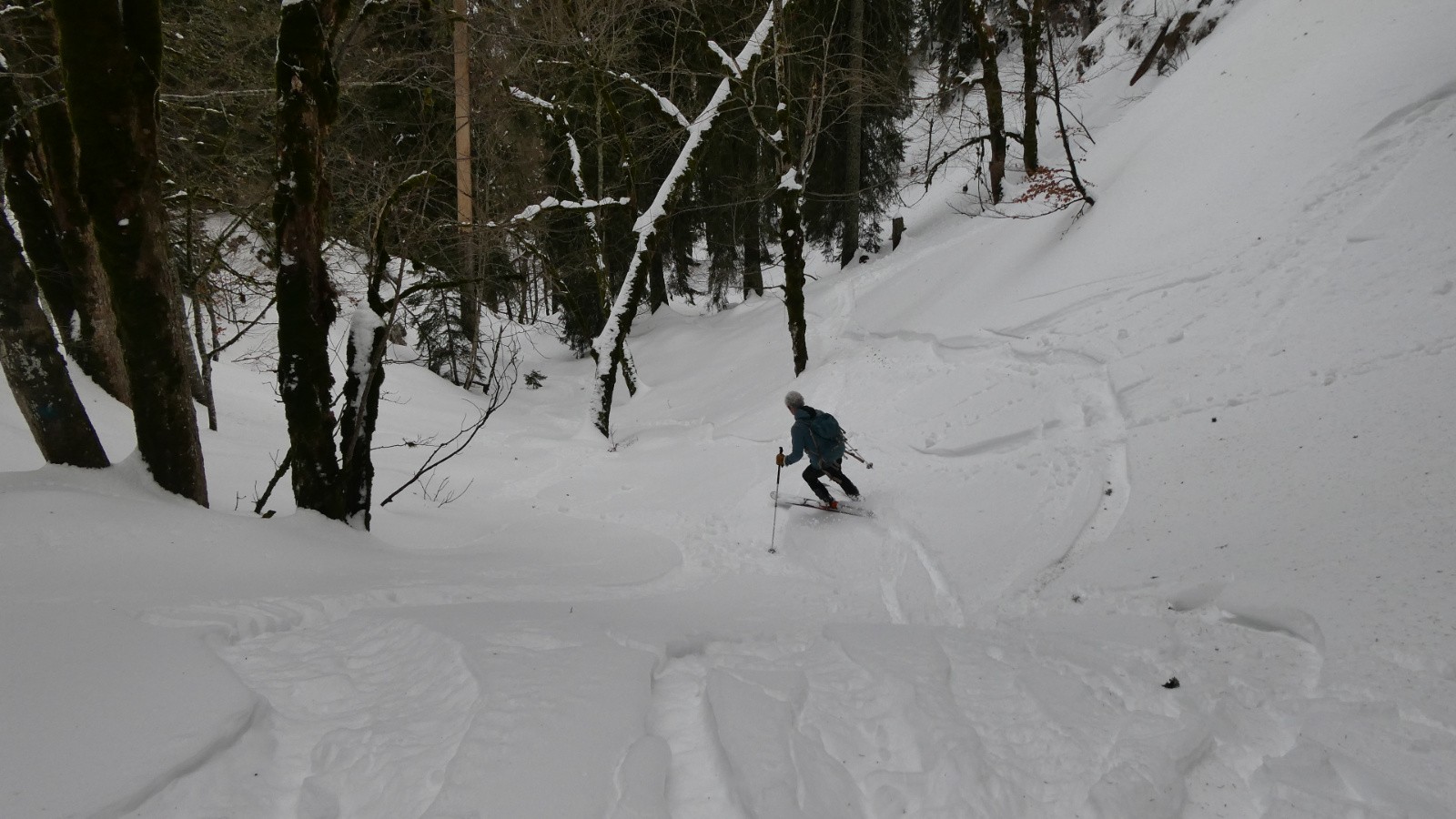 au début du couloir du Four