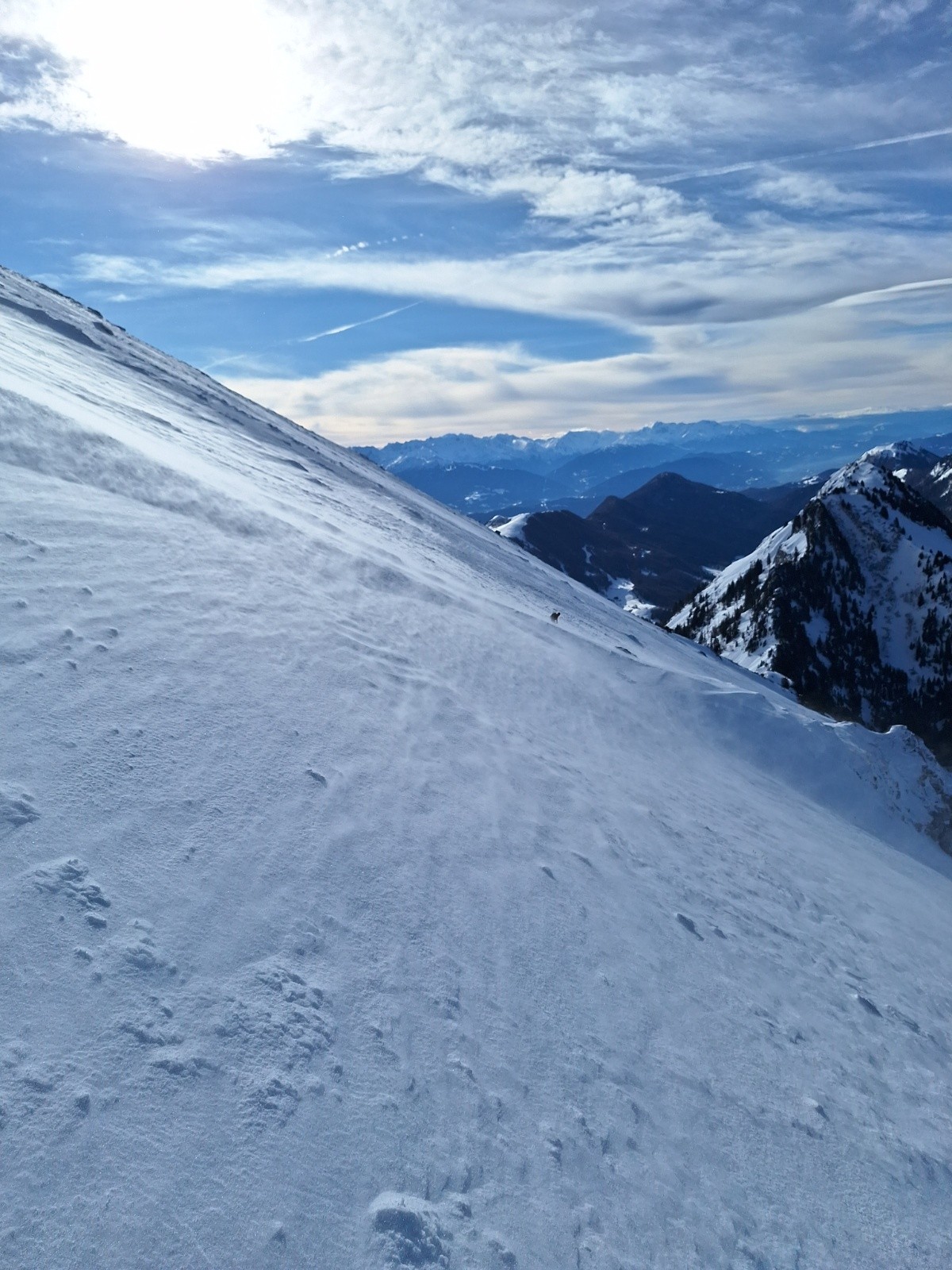 bourrasques au sommet&nbsp;