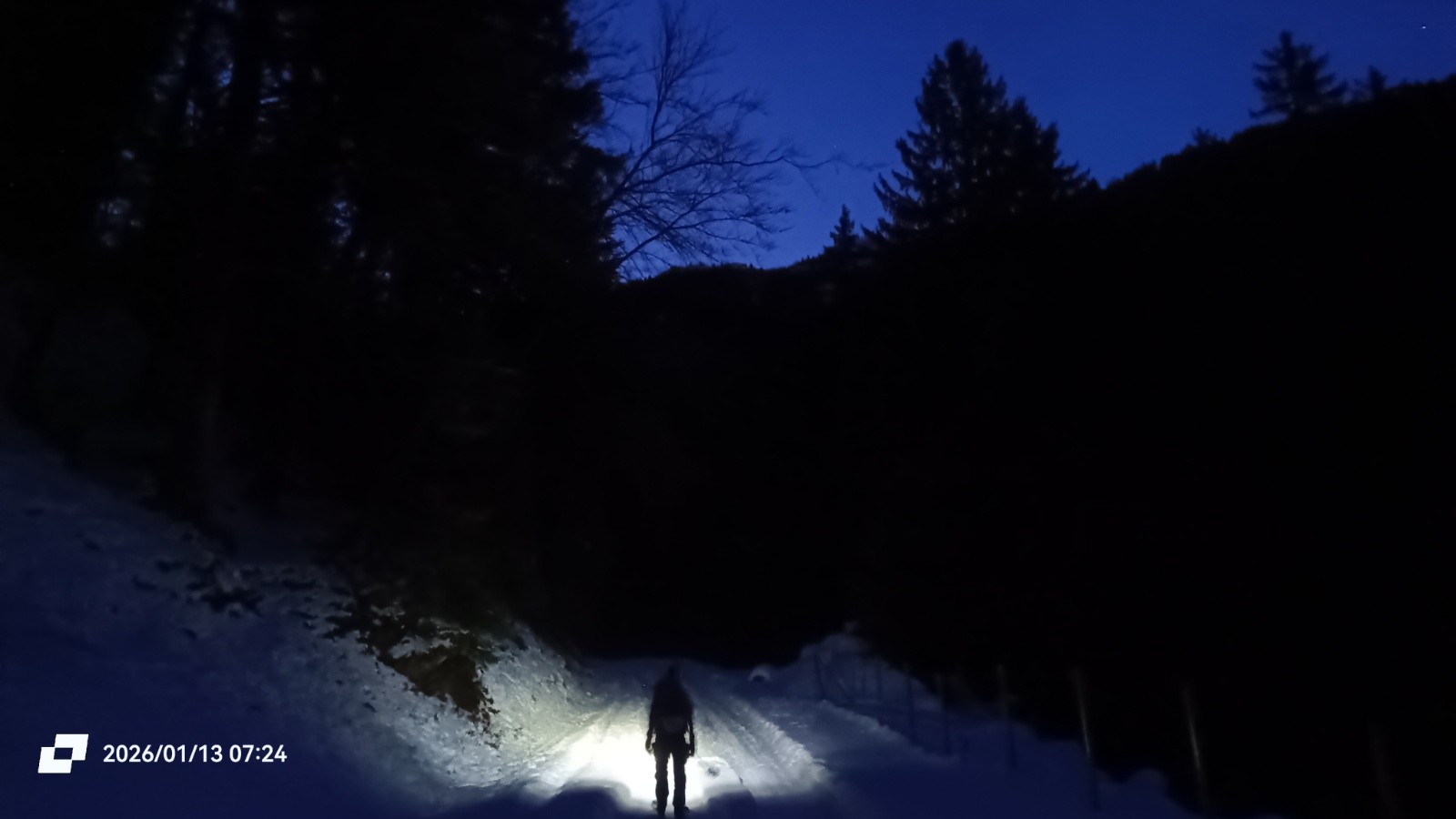 Départ matinal pour respecter l'horaire 