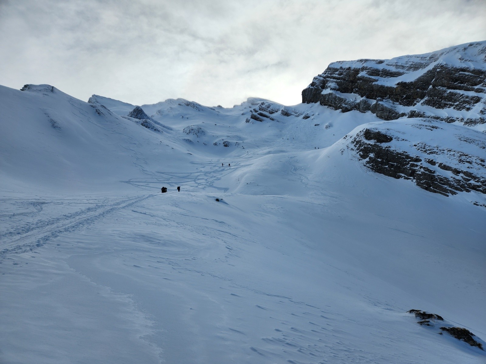 la montée à tete pelouse