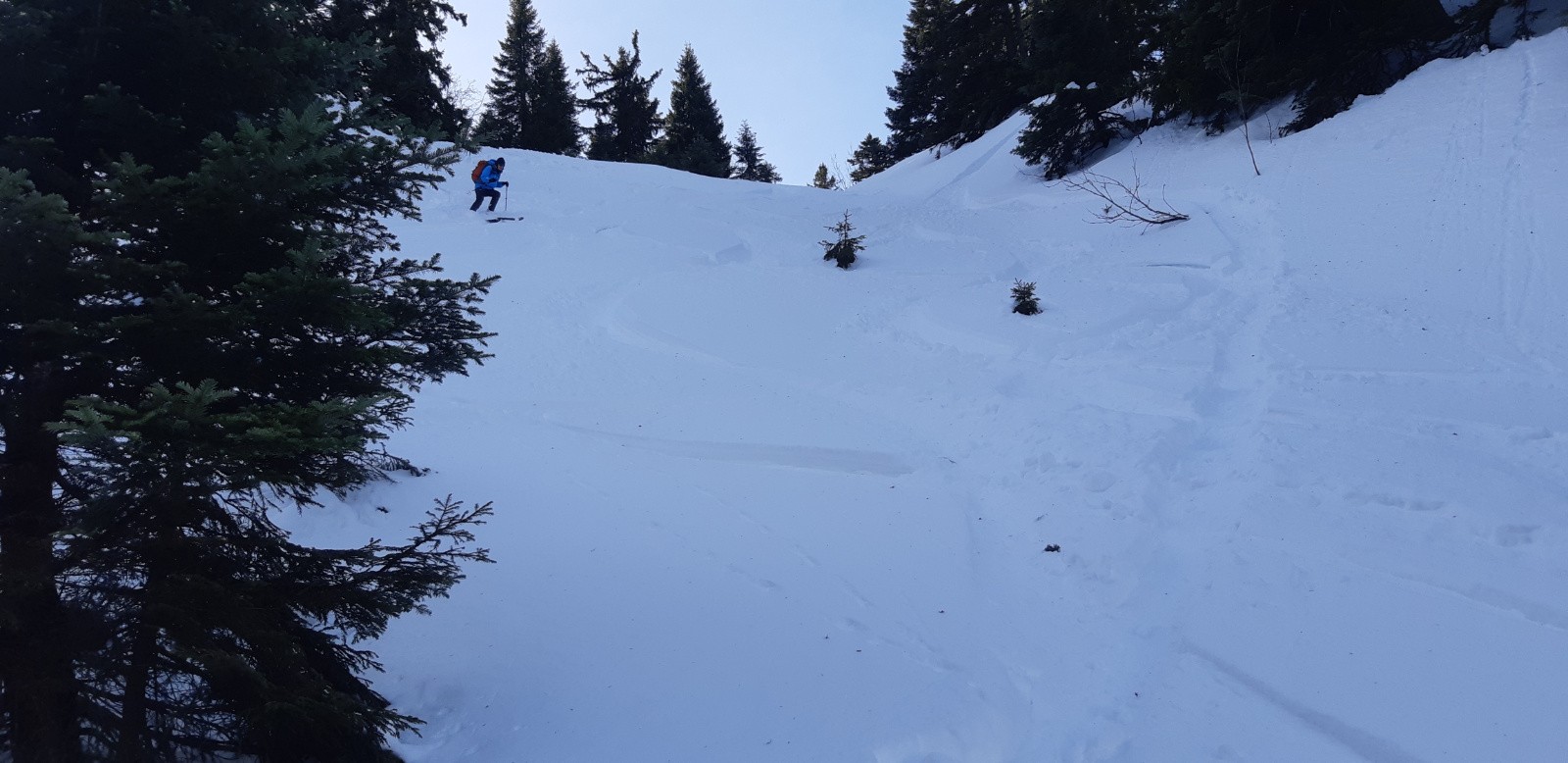 Couloir de Bovinant la bonne option !