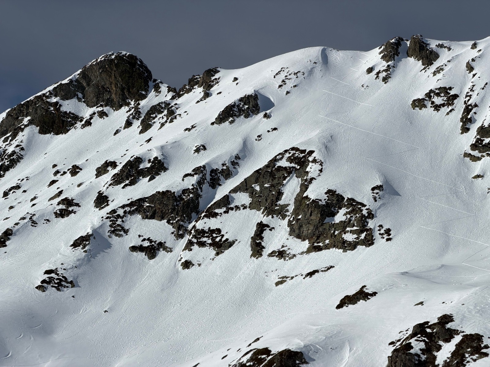 Belle trace vers les Bedina.&nbsp;