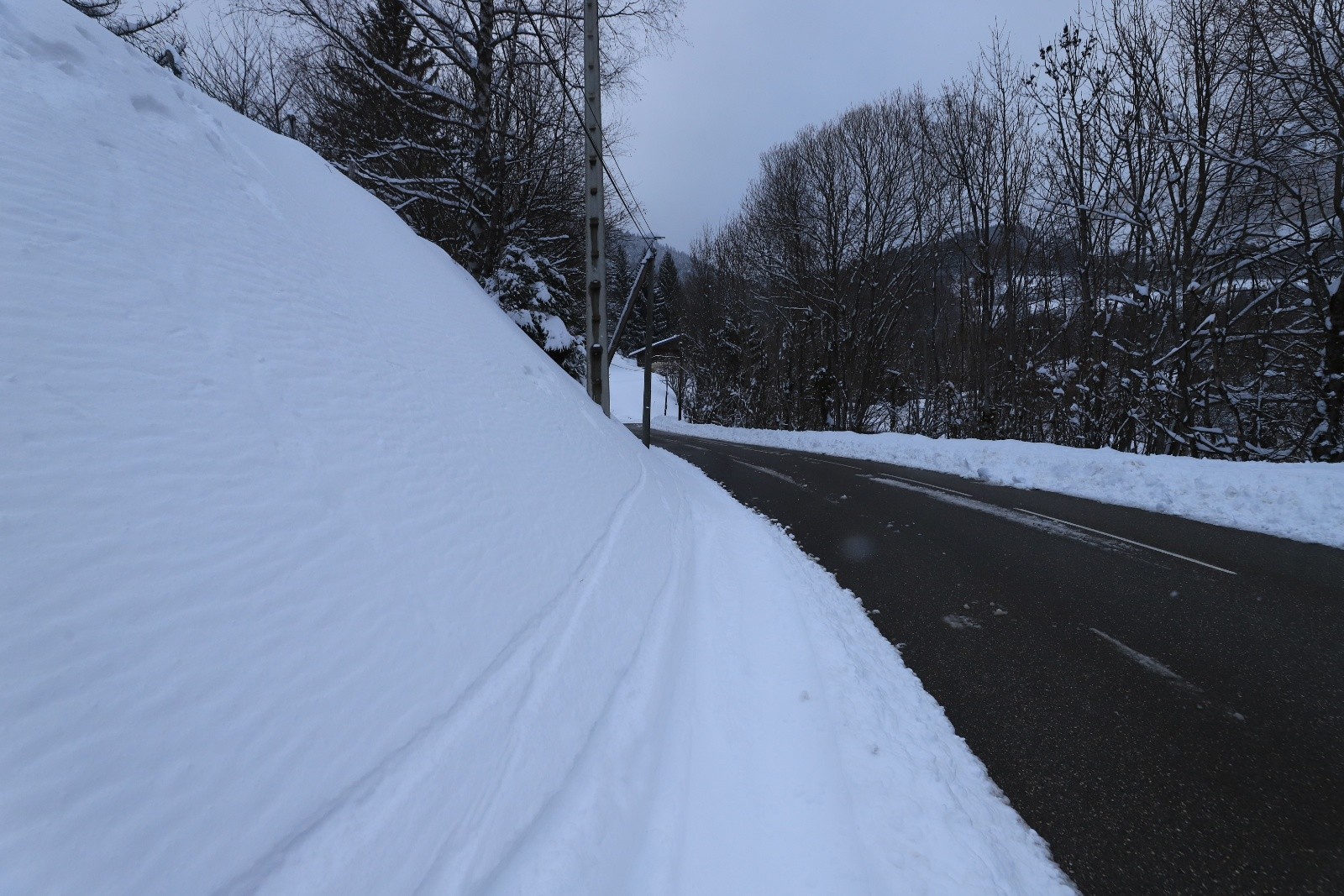 &nbsp;La route du Col du Coq