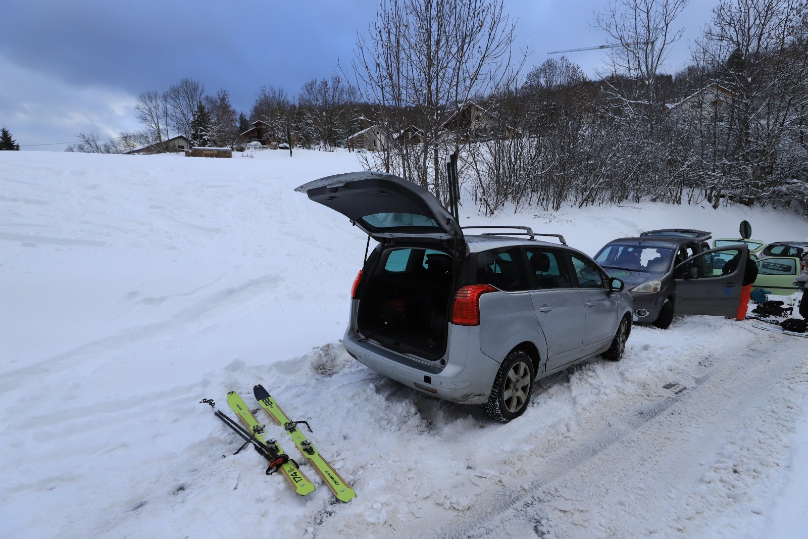 &nbsp;Départ du début de la route du Col du Coq! Extraordinaire!