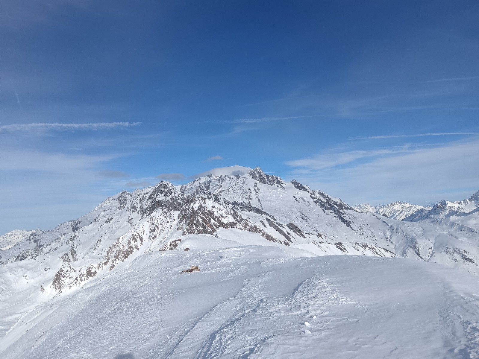 Mont-Blanc sous son lenticulaire