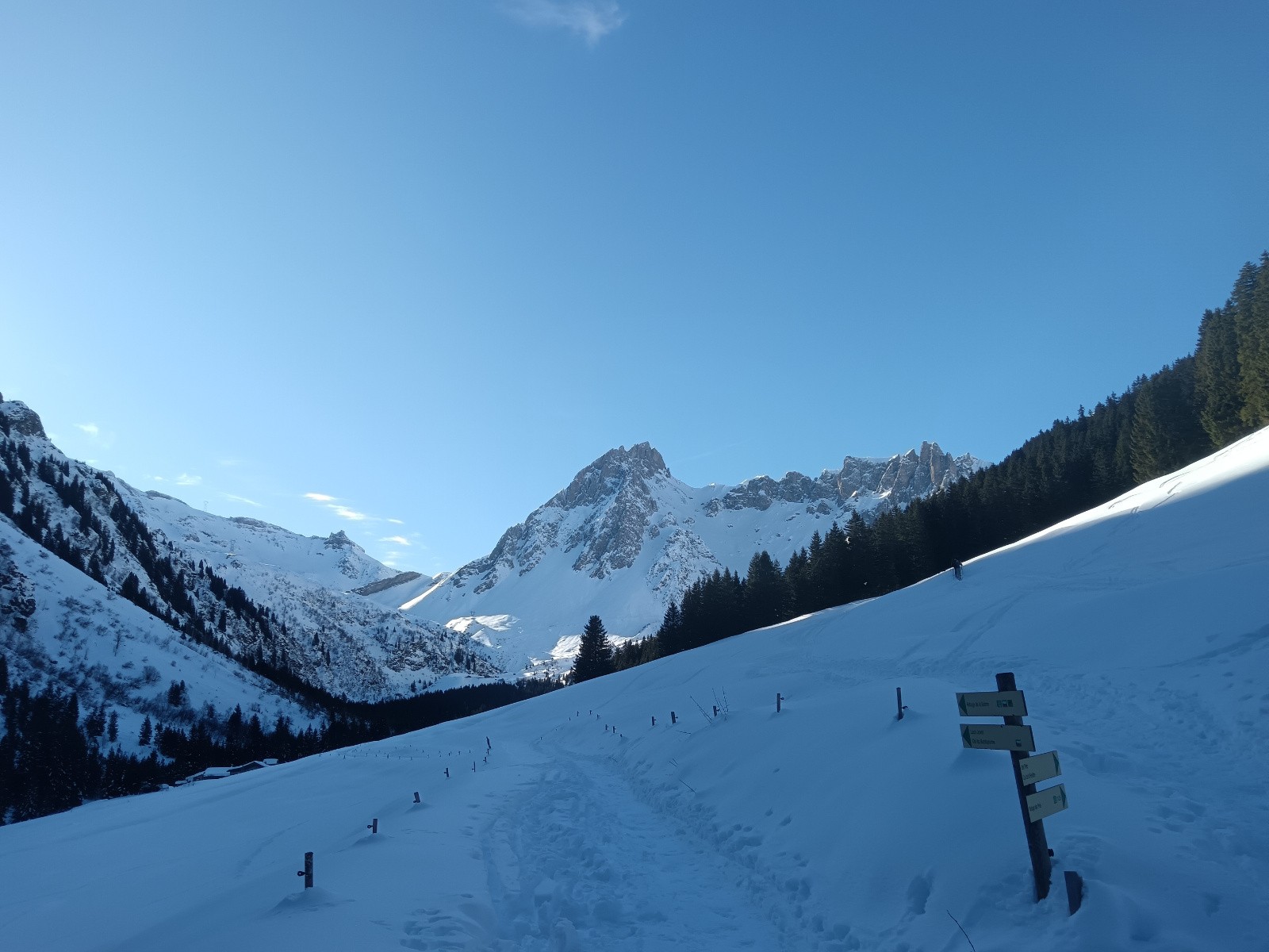 Plat de la Rollaz et Aiguilles de la Pennaz&nbsp;