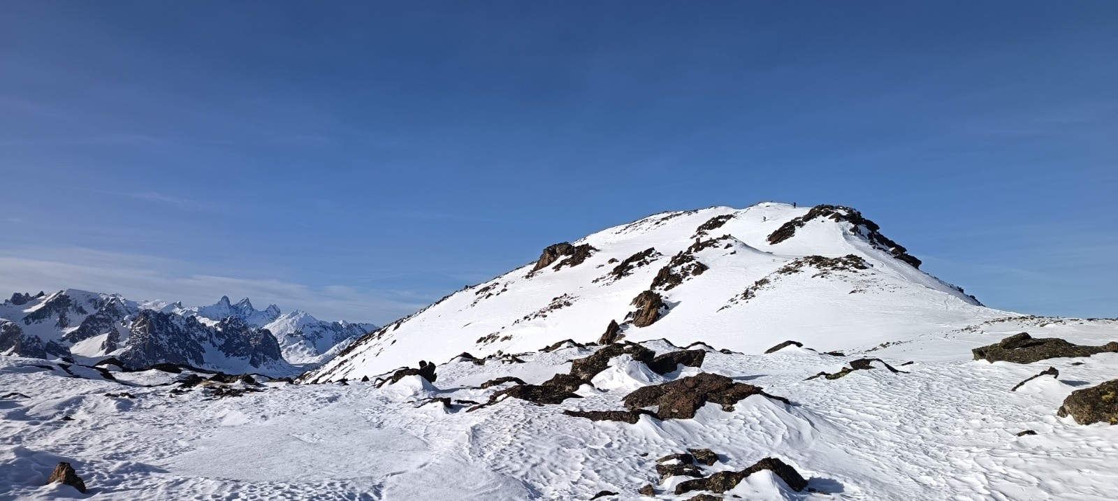 &nbsp;Dernières pentes prises à la descente&nbsp;