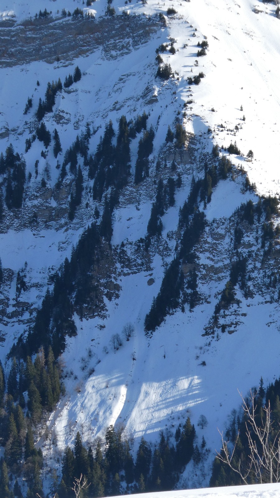 en face, les Lances de Malissard&nbsp;