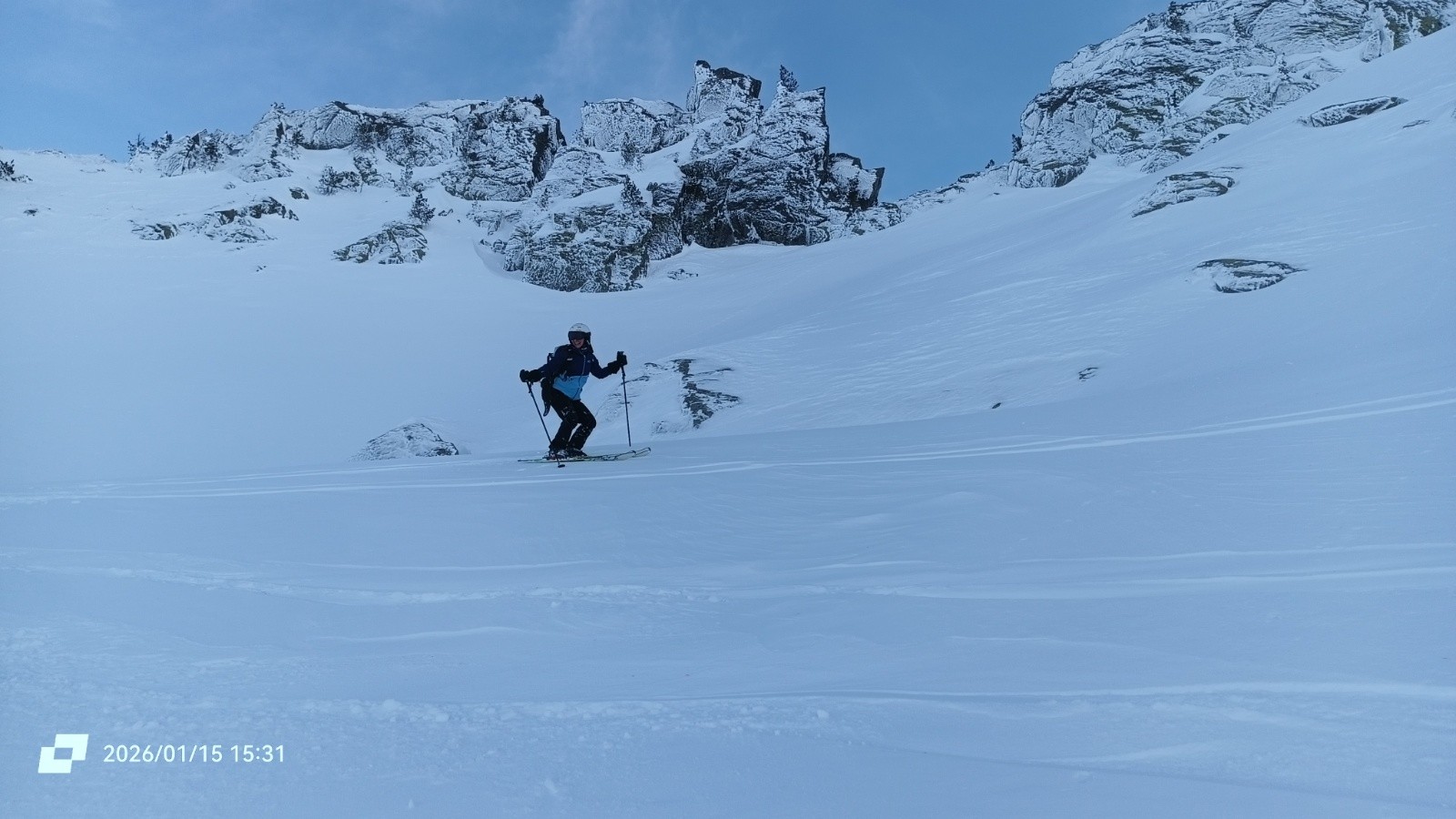C'est parti pour la descente !&nbsp; 